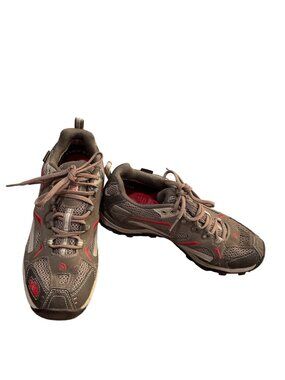 North Face Cradle Pro wms brown suede Goretex Hiking shoes sz 8.5 SKU 10-065